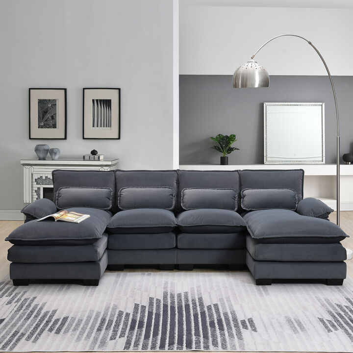 Merax 6-seat Symmetrical Sofa Furniture
