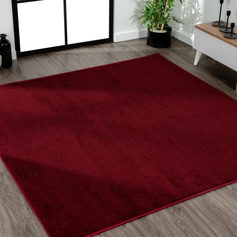 Haze Solid Low Pile Area Rug