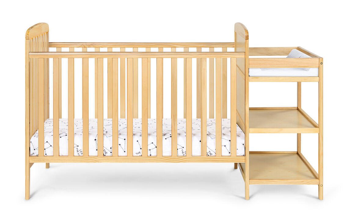 Suite Bebe Ramsey 3-in-1 Crib and Changer Combo Natural
