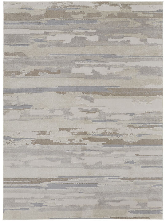 Vancouver 39FEF Ivory/Tan/Brown 4' x 6' Rug