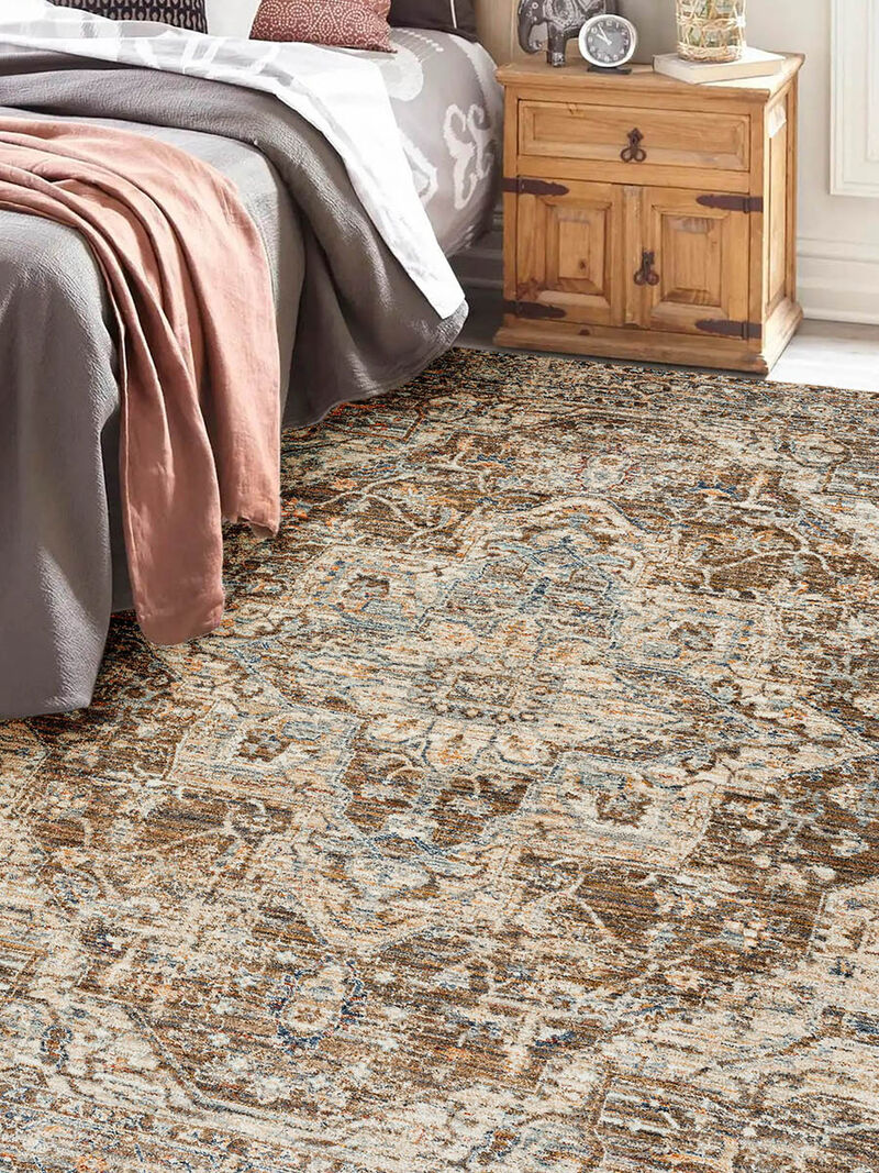 Bergama BE9 Mocha 3' x 5' Rug