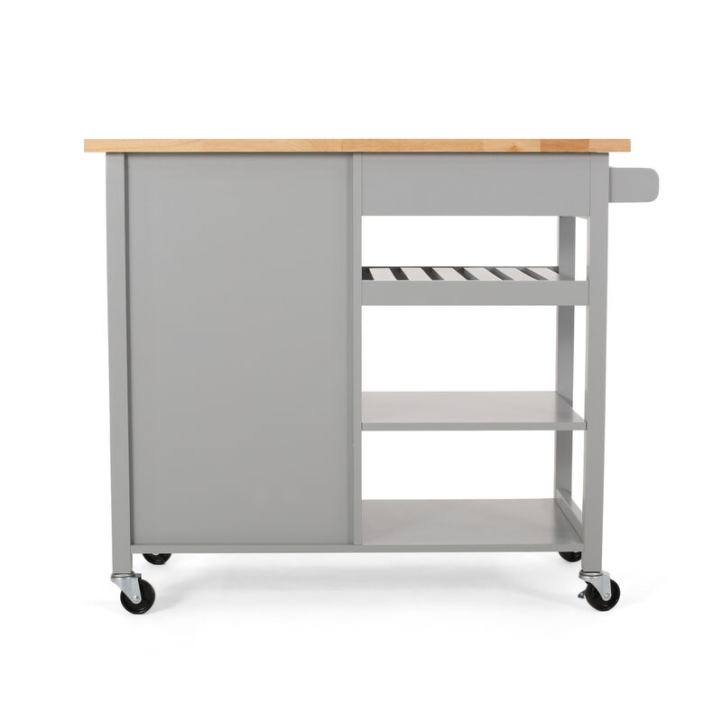 Merax Kitchen Island with Storage
