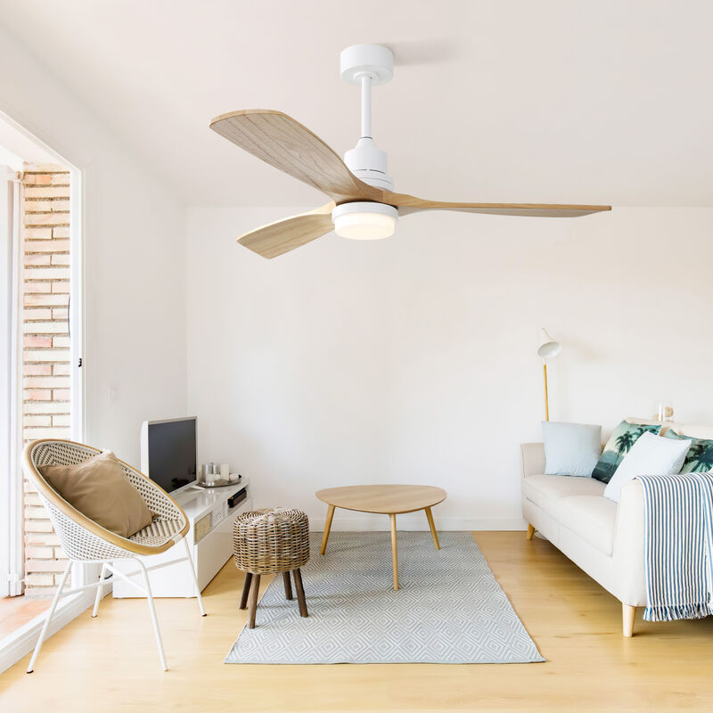 52" Ceiling Fan with LED Light & Remote