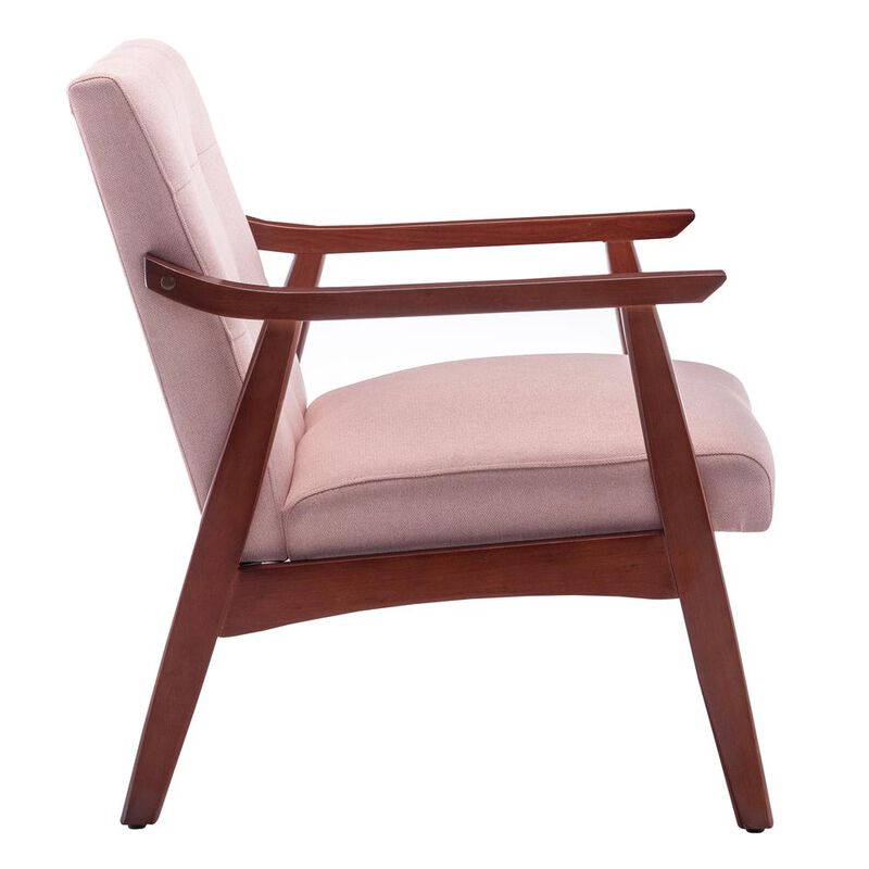 Convenience Concepts Take a Seat Natalie Accent Chair, Pink