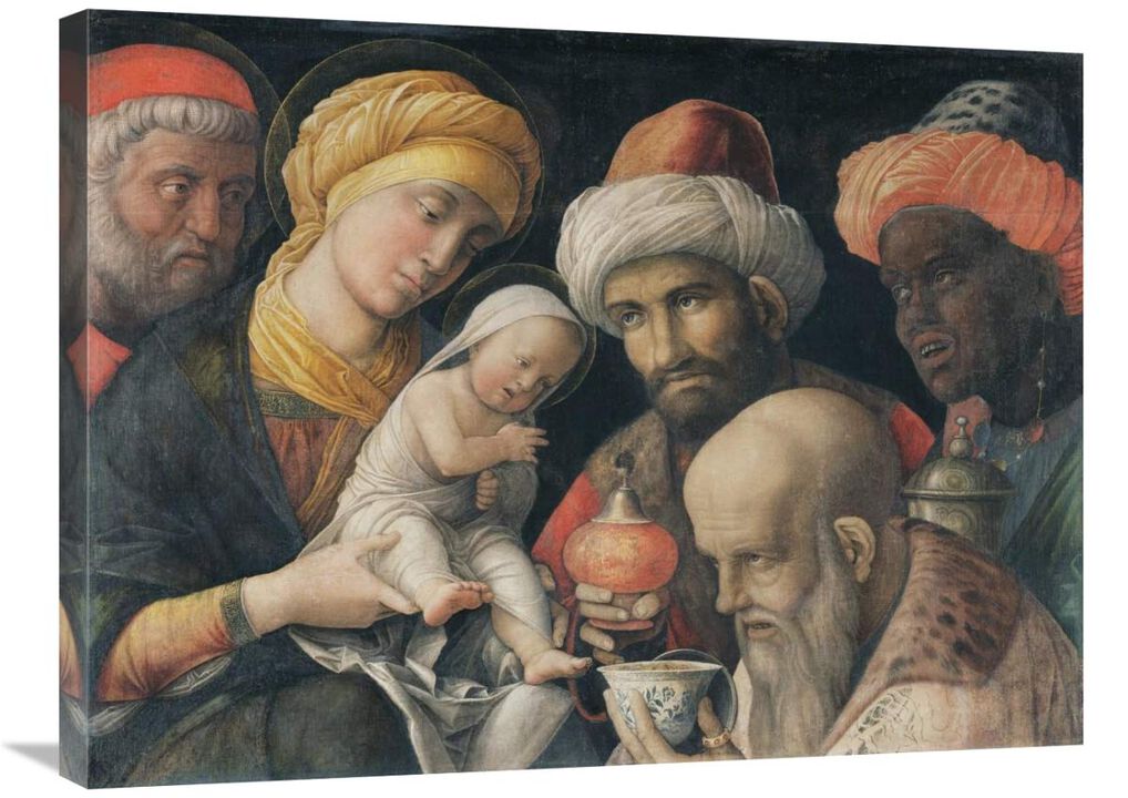 Adoration of the Magi-Canvas Art-32x24