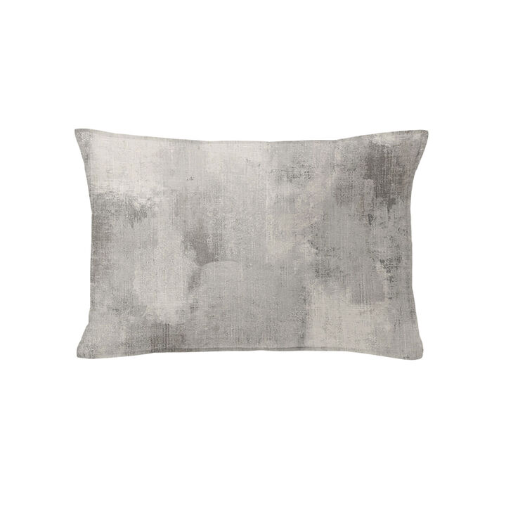 6ix Tailors Fine Linens Thiago Linen Taupe (Marble) Decorative Throw Pillows
