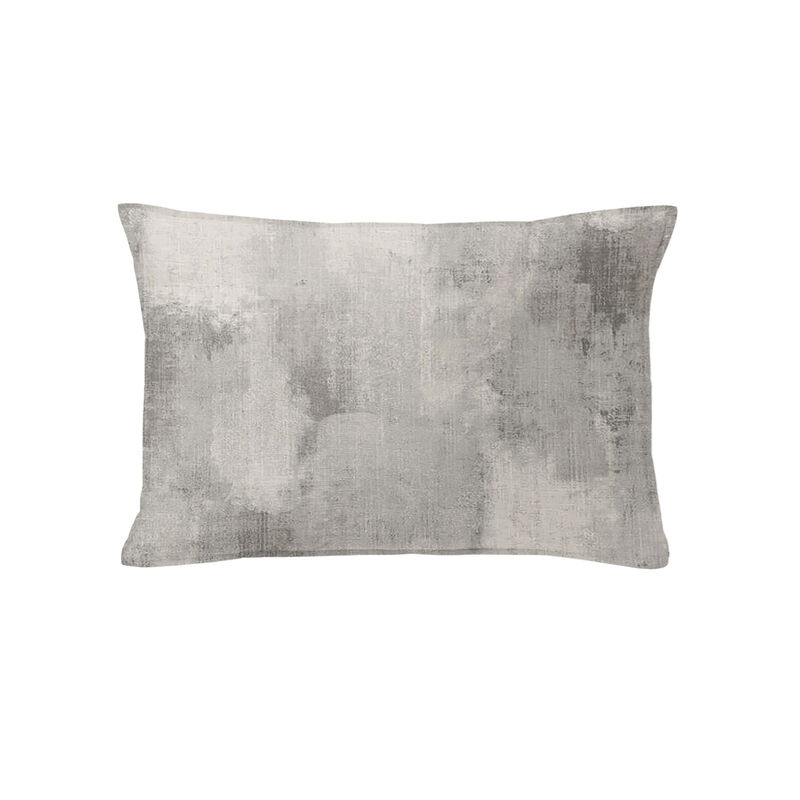 6ix Tailors Fine Linens Thiago Linen Taupe (Marble) Decorative Throw Pillows