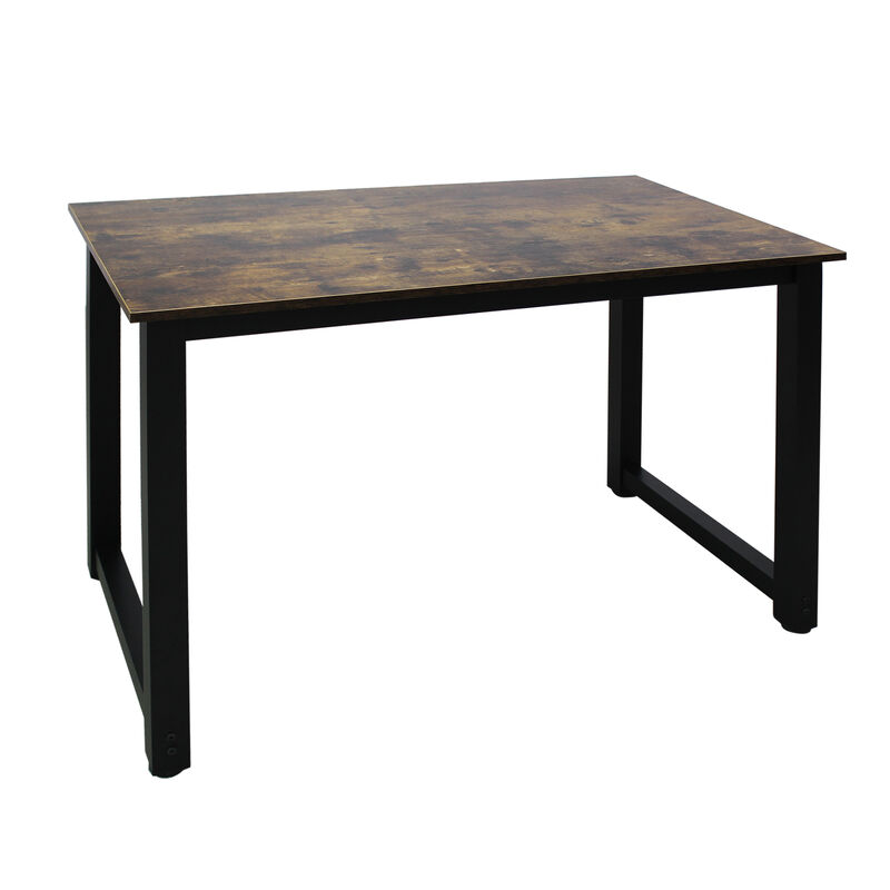 Wooden Computer Desk, High Strength Construction for Durable Home or Office Use