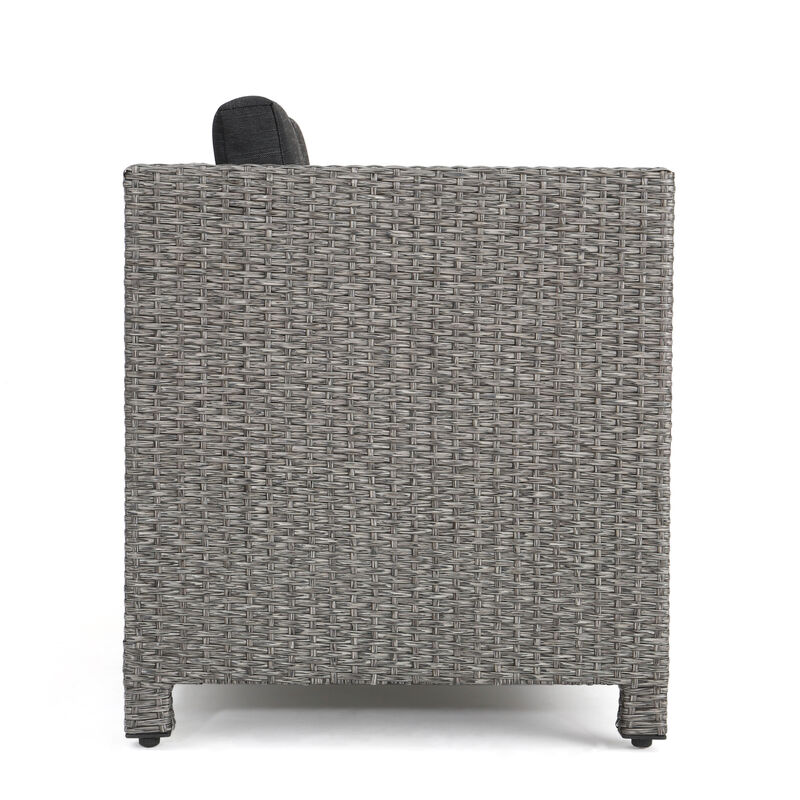 Merax 4 Pieces Outdoor Rattan  Sofa Set