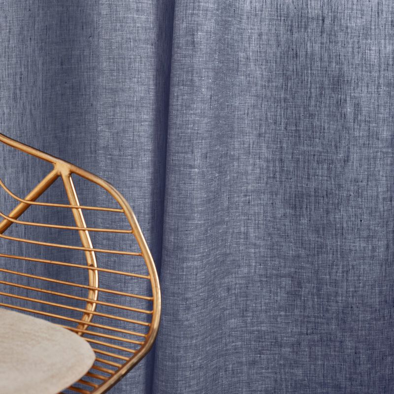 Solino Home 100% Pure Linen Curtain | Linen for Thanksgiving, Christmas