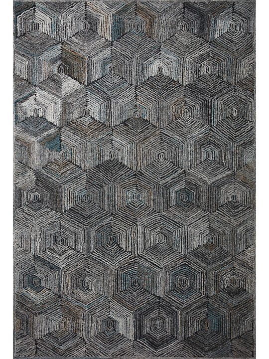 Prescott PRE02 Metal 7'9" x 9'9" Rug