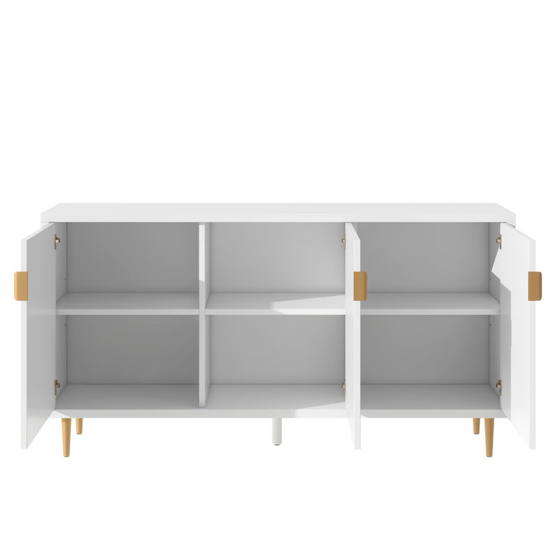 Adjustable Shelves TV Stand for 70" TV