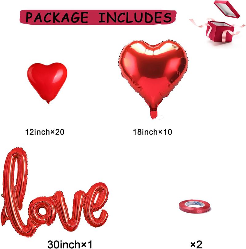 Valentines Day Decor,1113PCS Red Felt Garland Hanging String Hearts
