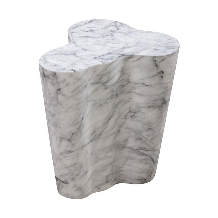 Belen Kox Modern Marble Short Side Table, Belen Kox