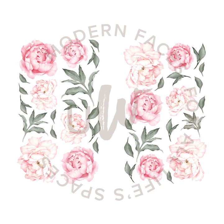 Everlasting Peonies Wall Decals