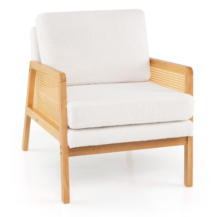 Mid-Century Modern Accent Chair for Stylish and Comfortable Living Room Seating