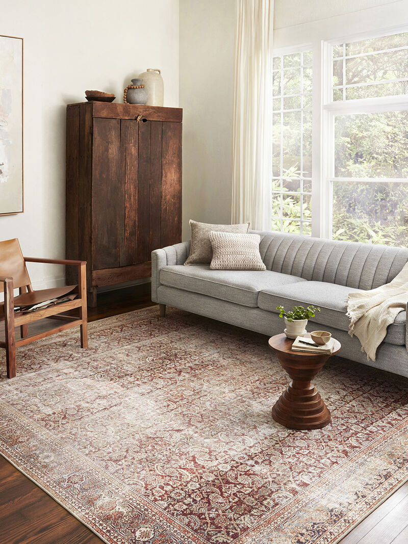 Layla LAY11 Cinnamon/Sage 9' x 12' Rug by Loloi II