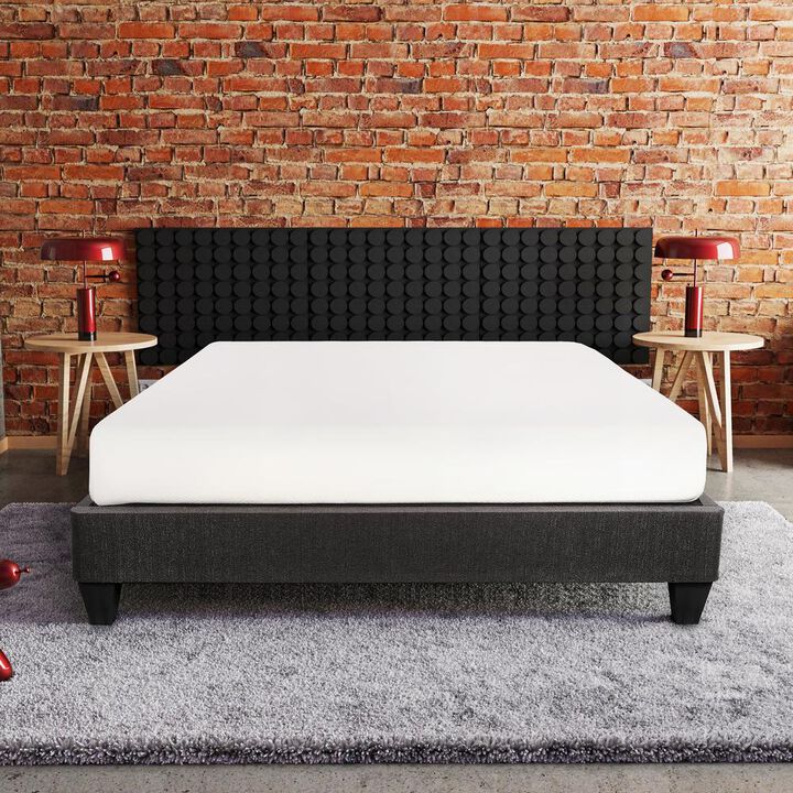 Primo International Sonic Grey 14 in. Platform Mattress Foundation, Cal King