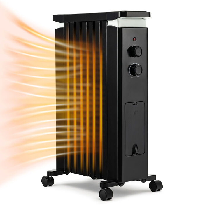 Portable Oil Filled Radiator Heater with 3 Heat Settings