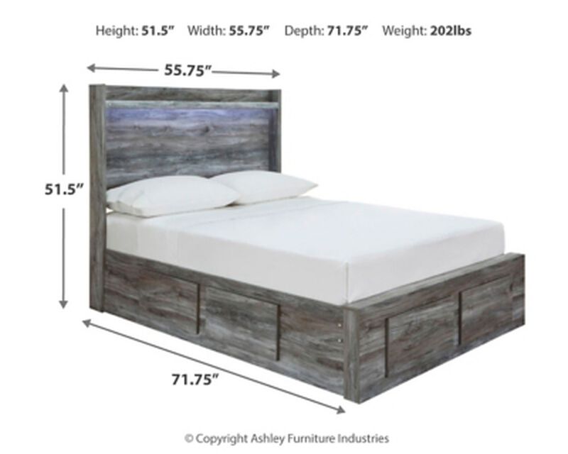 Baystorm Full Panel Bed