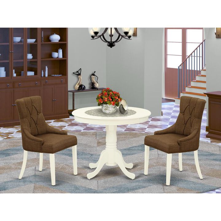 Dining Room Set Linen White