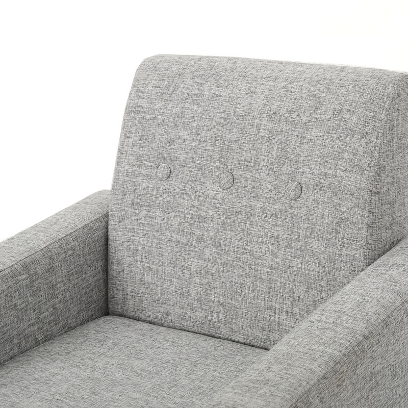 Merax Fabric Club Chair Accent Chair