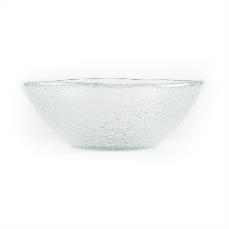 Glass Dinnerware dia.7.5" h:2.75" 20 oz. Round Clear Glass Bowl