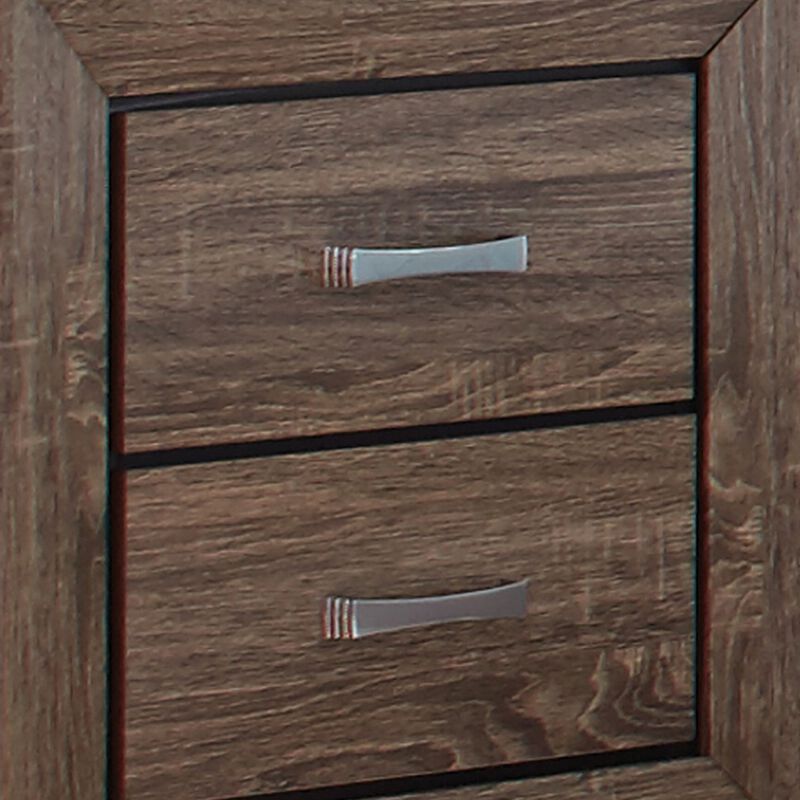 Coaster Home Furnishings Kauffman 2-Drawer Nightstand, Washed Taupe