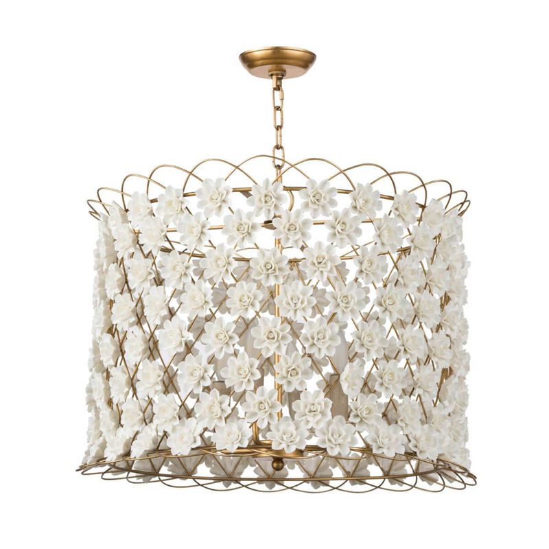 Alice Porcelain Flower Chandelier