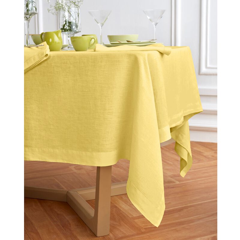 Solino Home 100% Pure Linen Tablecloth | Sonoma