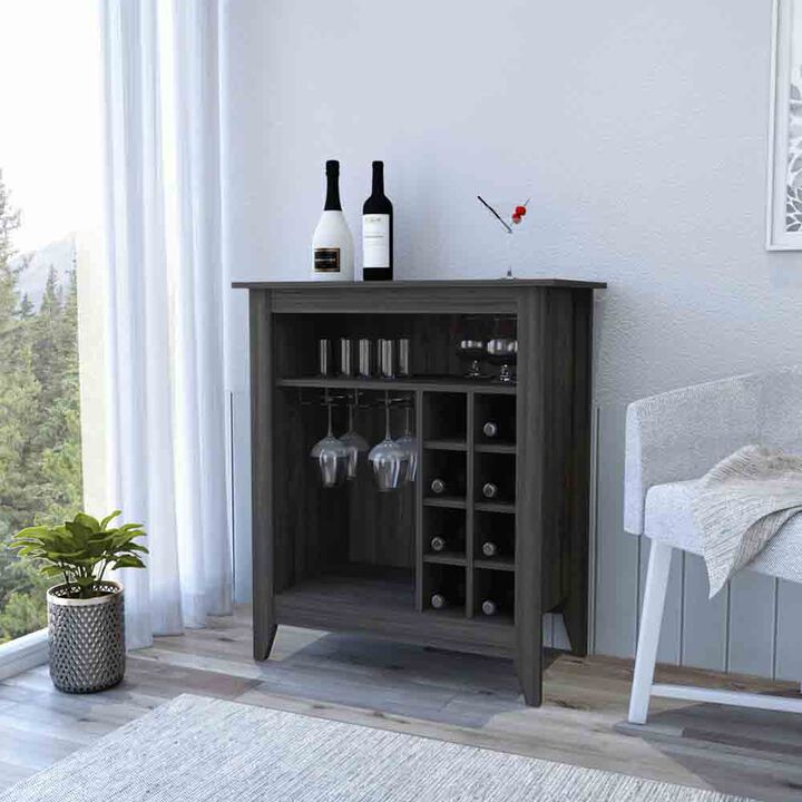Bar Cabinet Castle, Living Room, Espresso