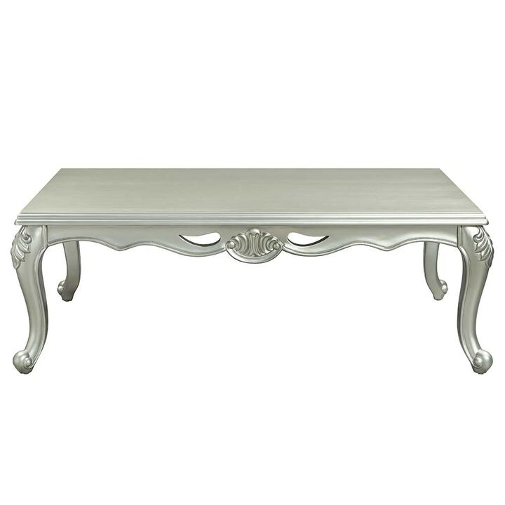 Acme Qunsia Champagne Finish Coffee Table