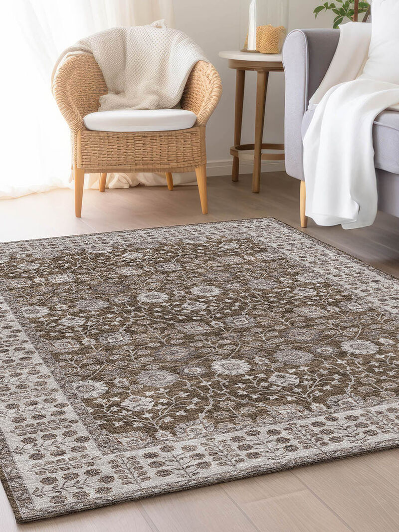 Hatay HY8 Chocolate 3' x 5' Rug