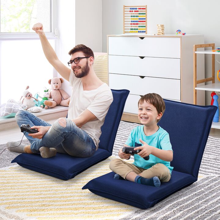 Adjustable 6 positions Folding Lazy Man Sofa Chair Floor Chair