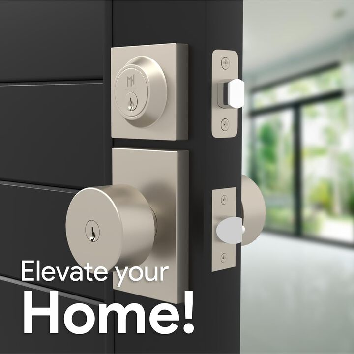 Mega Handles | Laura Knob and Deadbolt Combo