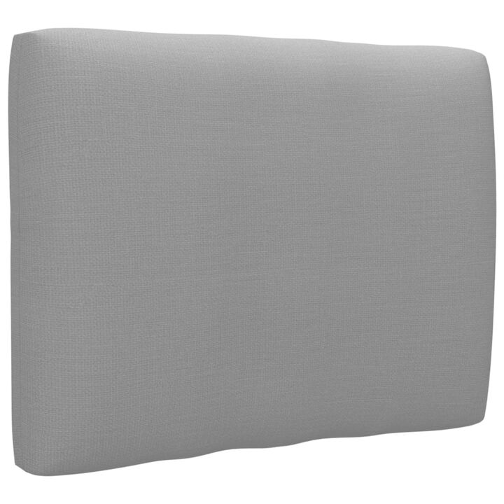 vidaXL Pallet Sofa Cushion Gray 19.7"x15.7"x4.7"