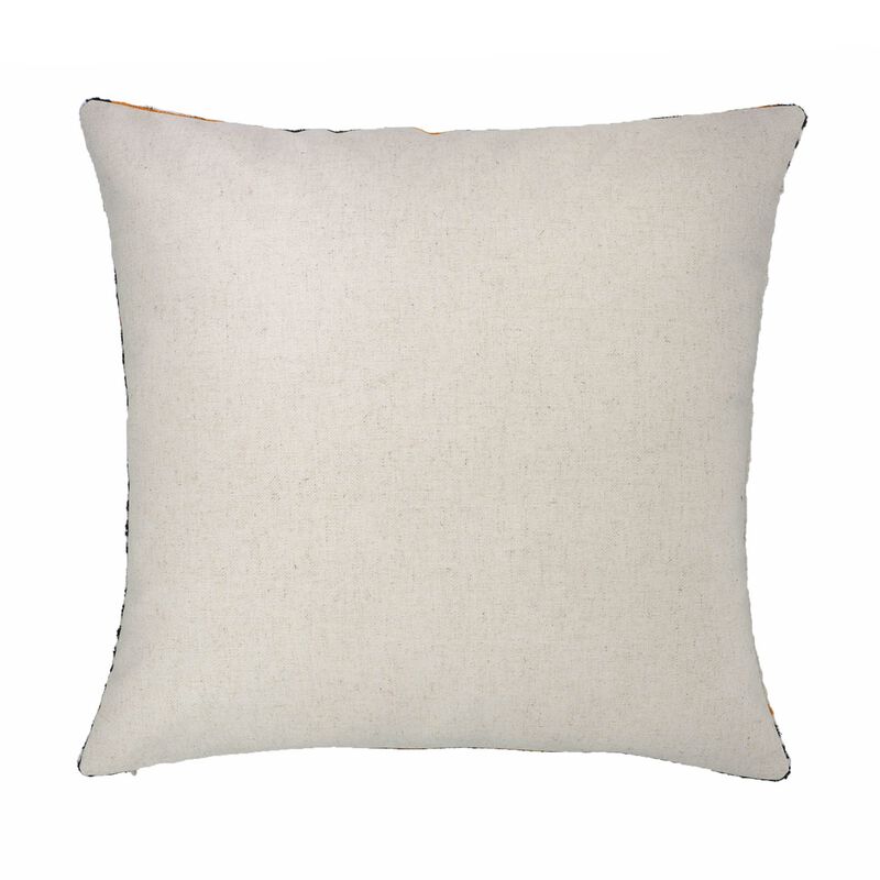 Labyrinth Silk Velvet Ikat Pillow, 20" X 20" Case Only