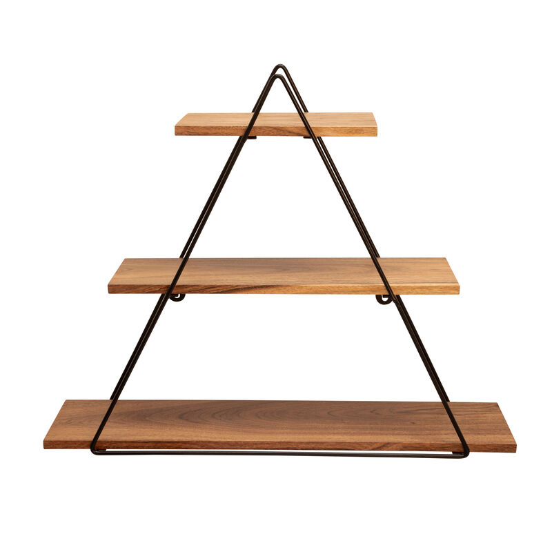 20" Triangle Wall Shelf