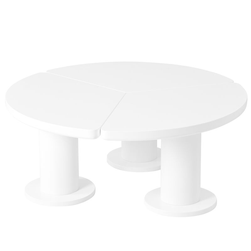 Merax Minimalist Painting Coffee Table