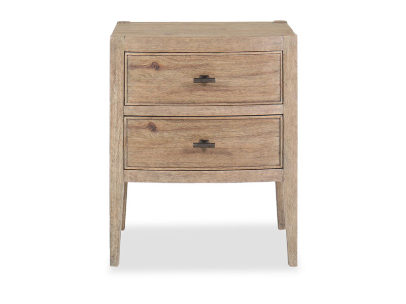 Vineyard Row Two-Drawer Nightstand