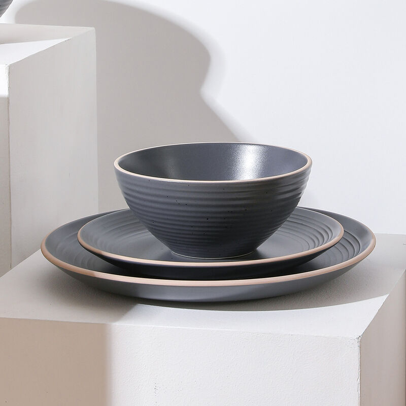 Stone Lain Lauren Stoneware 16 Piece Dinnerware Set
