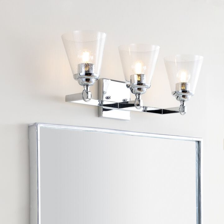 Marion Hurricane Metal/Glass Vanity