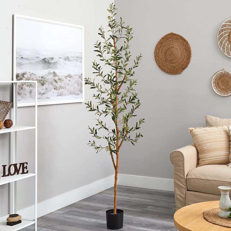 Hivvago 82" Olive Artificial Tree