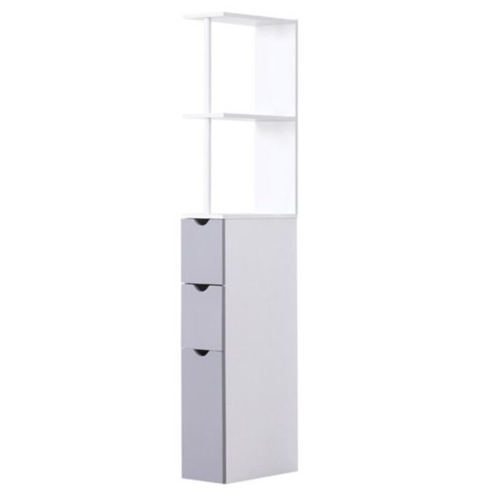 Bathroom Storage Cabinet with Shelves & Doors for Space-Saving Organization & Stylish Décor
