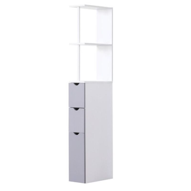 Bathroom Storage Cabinet with Shelves & Doors for Space-Saving Organization & Stylish Décor