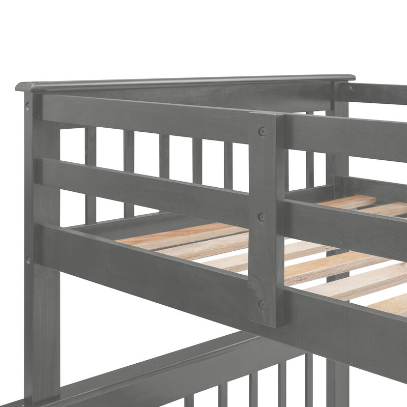 Merax Bunk Bed with Drawers