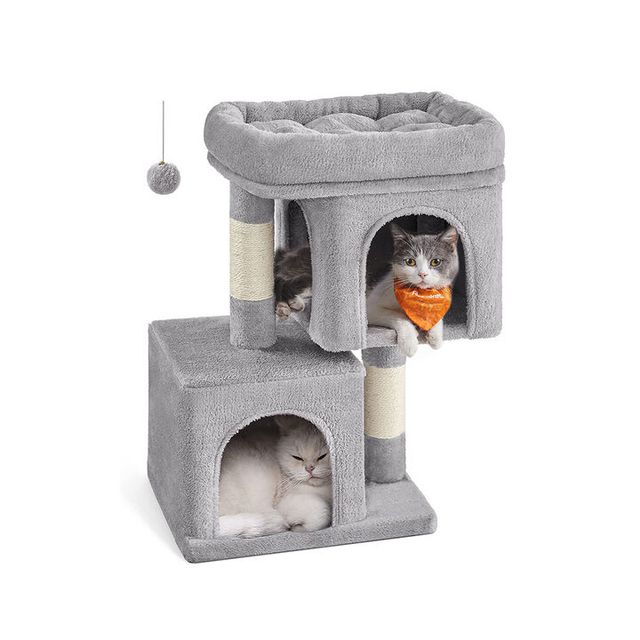 26.4-Inch Cat Tree – Compact and Cozy Design