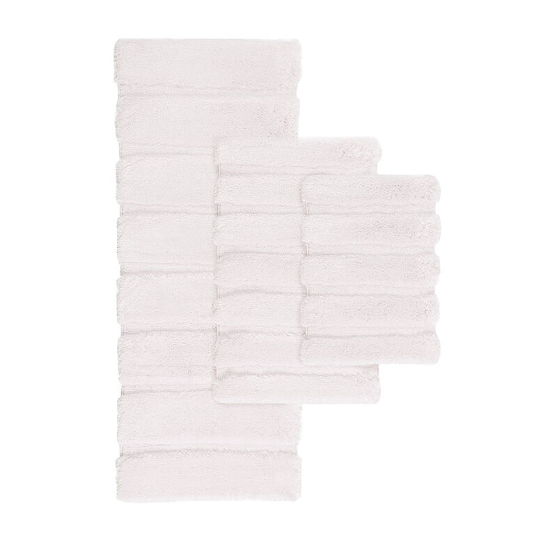 Gracie Mills Kathleen Modern High-low stripe Rug - 21x34"