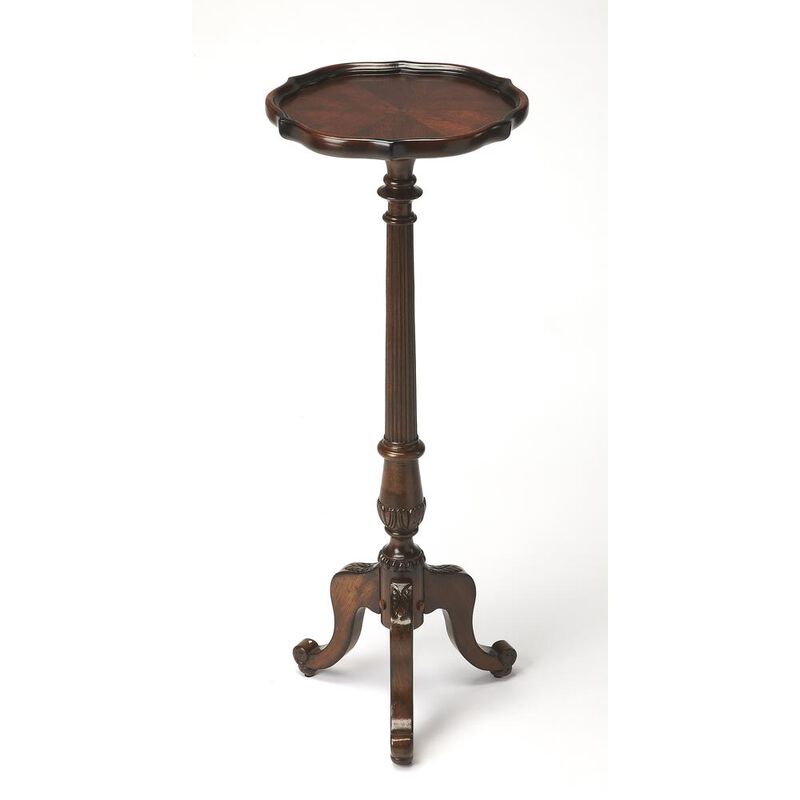 Butler Specialty Company Chatsworth Pedestal Plant Stand, Dark Brown