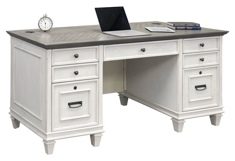 Double Pedestal Desk